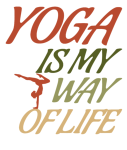 Yoga is my way of life /színes/